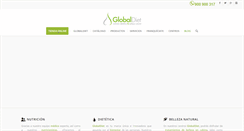 Desktop Screenshot of globaldiet.es
